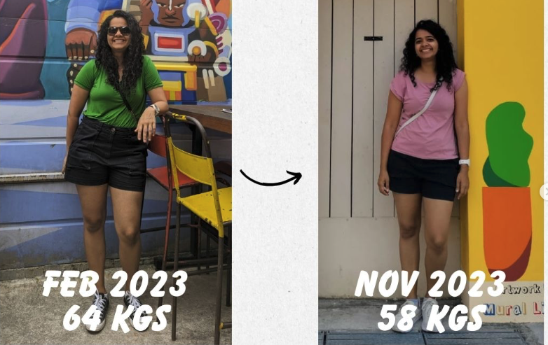 Aishwarya's transformation journey
